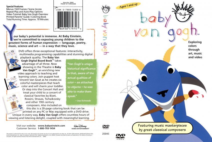 Baby Van Gogh - Movie DVD Scanned Covers - 6Baby Van Gogh :: DVD Covers