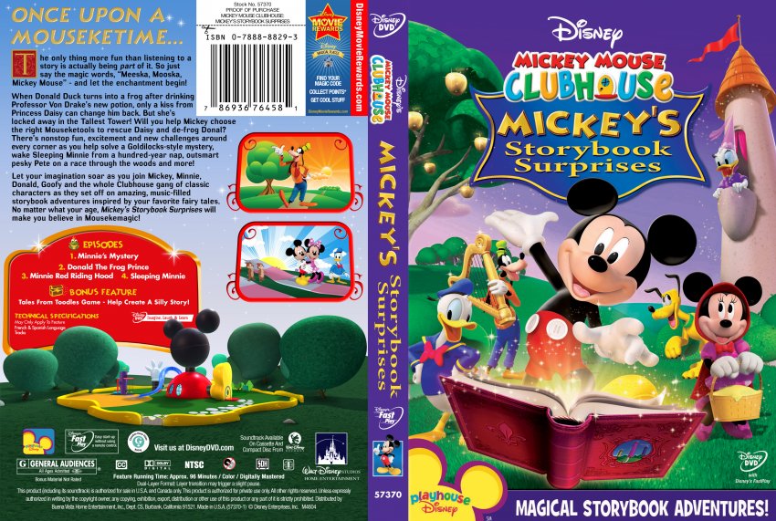 Mickey Mouse Clubhouse Mickey Storybook Surprise