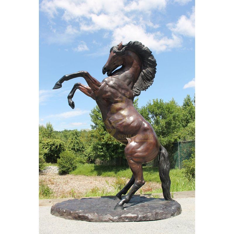 Garden Decoration Art Bronze Horse Sculpture Animal Bronze Statue