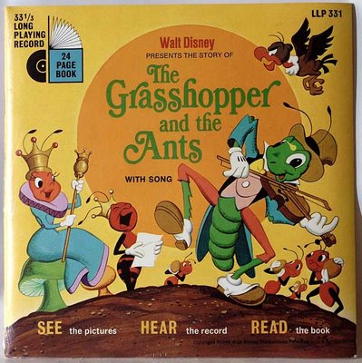 Walt Disney Vinyl Record Albums