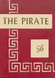 1958 Edition, Drew Central High School - Pirate Yearbook (Monticello, AR)