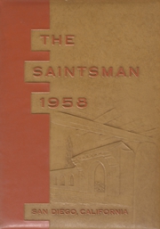 1958 Edition, St Augustine High School - Saintsman Yearbook (San Diego, CA)