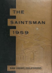 1959 Edition, St Augustine High School - Saintsman Yearbook (San Diego, CA)