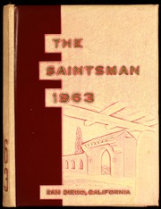 1963 Edition, St Augustine High School - Saintsman Yearbook (San Diego, CA)