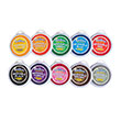 Jumbo Circular Washable Stamp Pads - Classroom Set