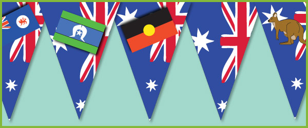 Early Learning Resources Australia Day Bunting