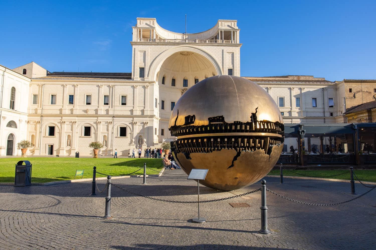 Vatican Museums Pinecone Courtyard