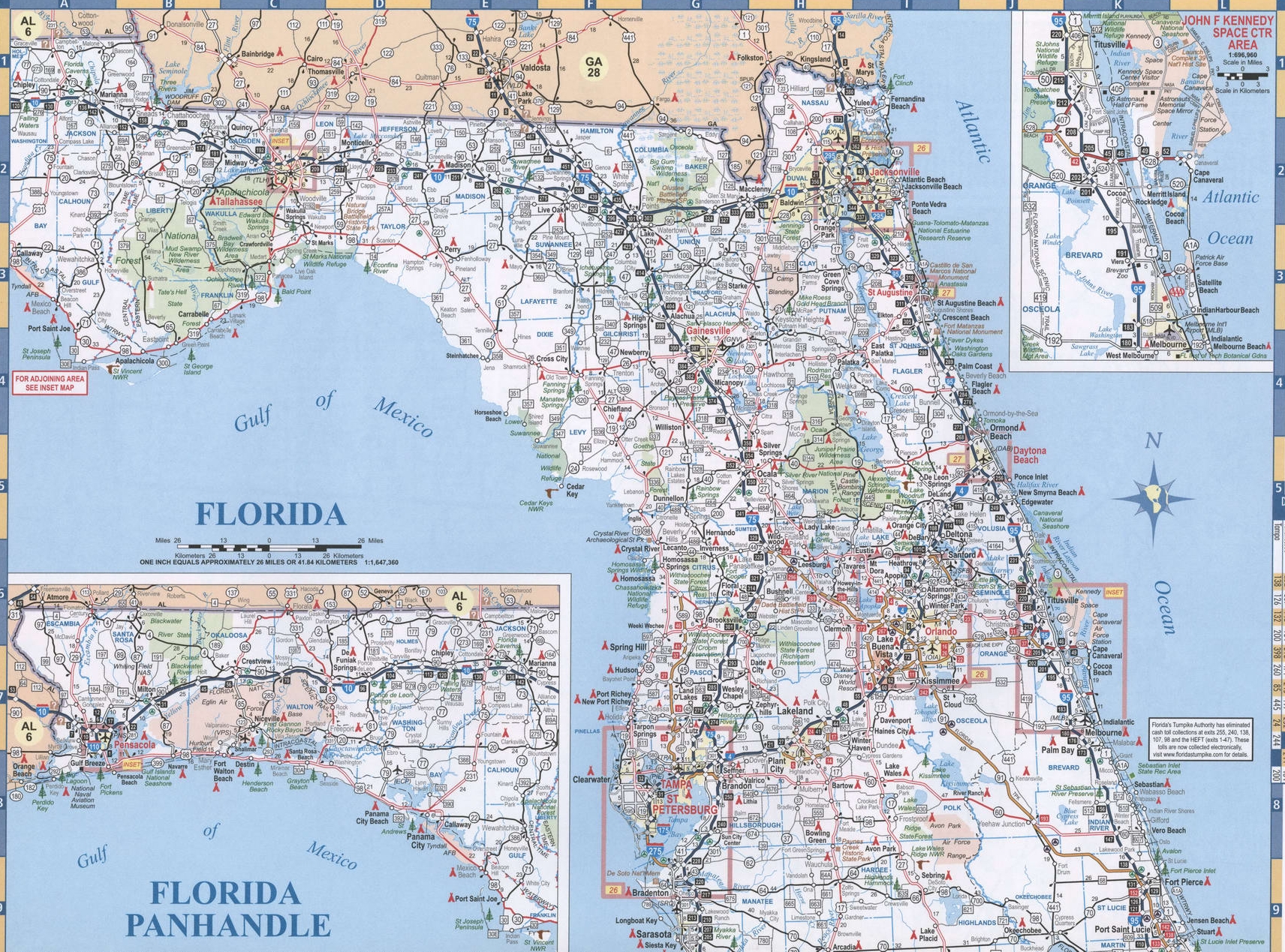 Fl Counties Map Of Florida Us States Map | Sexiz Pix