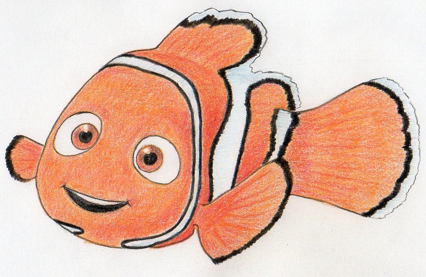 How to draw Nemo