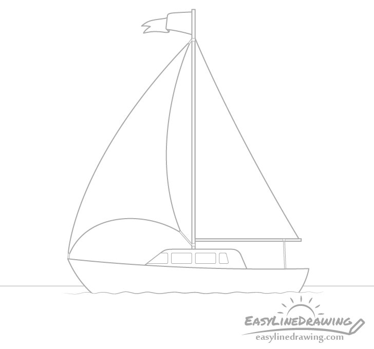 Boat windows drawing