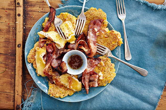 Beate's mielie fritters. Photo © Penguin Random House/Sean Calitz