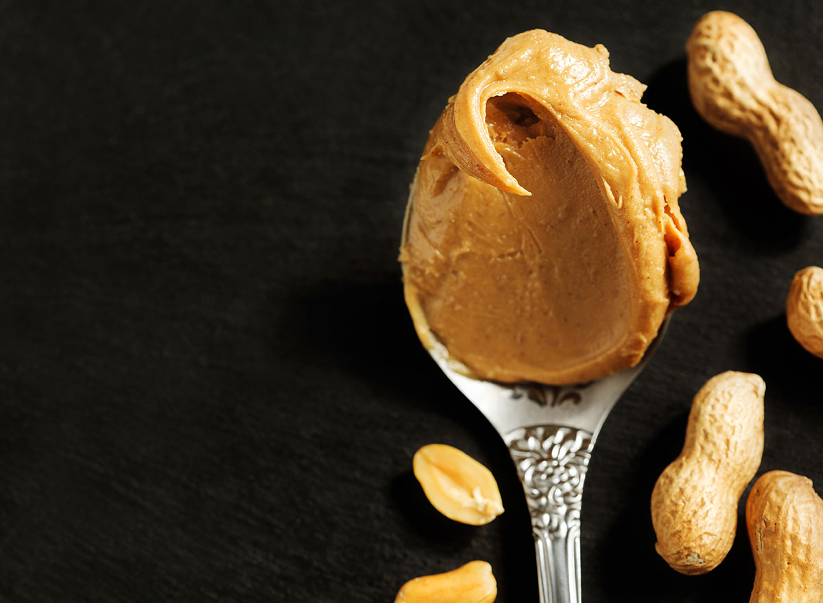 scoop peanut butter