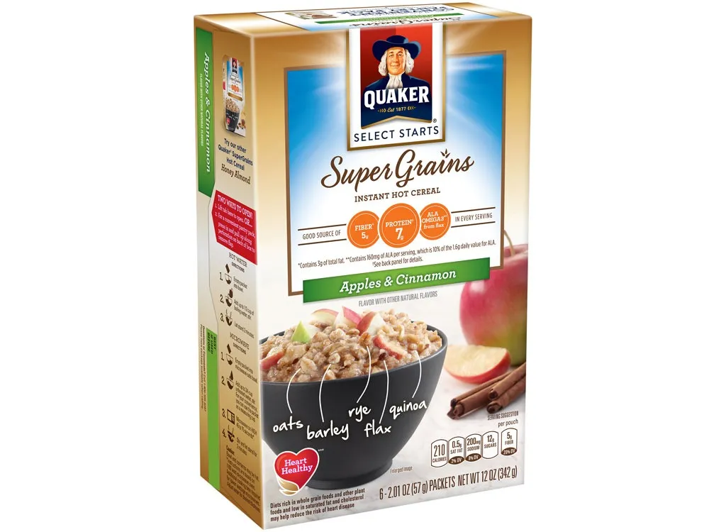 quaker supergrains applescinnamon