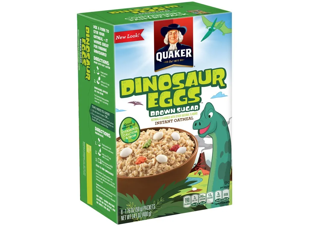 quaker dinosaureggs