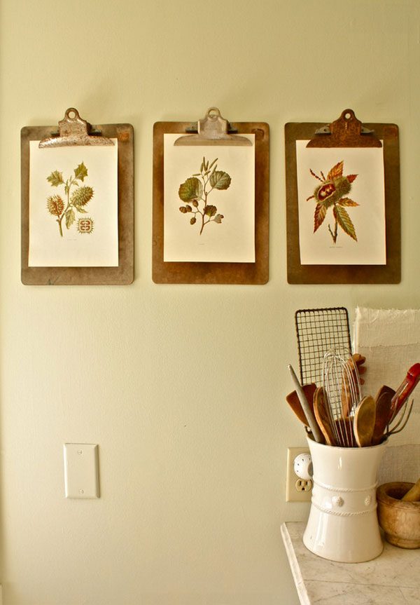 kitchen wall art to diy