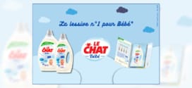 Recevez un échantillon gratuit de lessive Le Chat Bébé