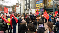 Protestors highlight water quality concerns at Cork city centre rally