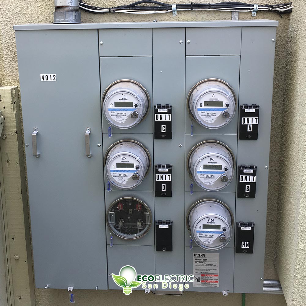 Residential Electric Meter Box Installation