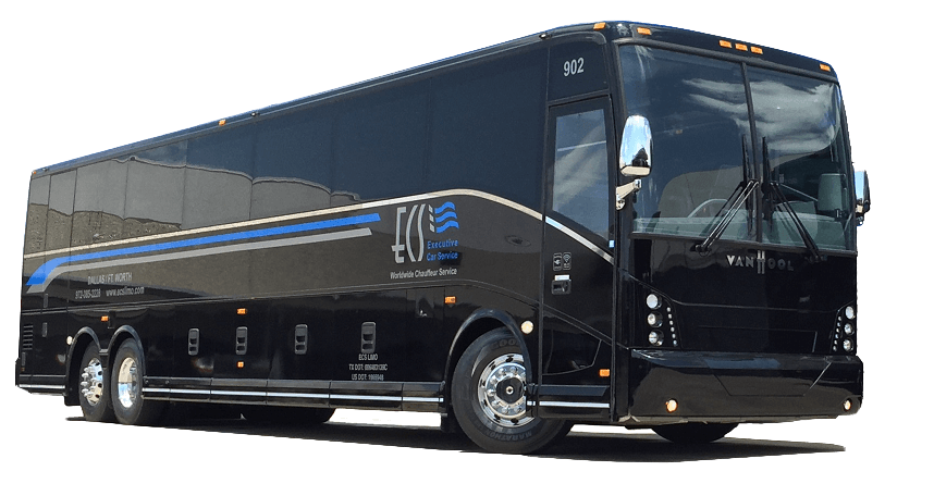 56 Passenger Coach Bus Transportation | ECS Transportation Group