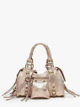 Sac Bandouli�re Nine Cuir Milano Or nine NI24091