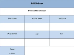 Judicial Release Form