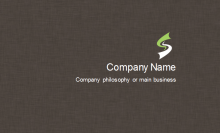 Cloth Texture Business Card Back