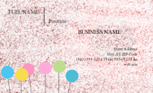 Sparkling Business Card Font