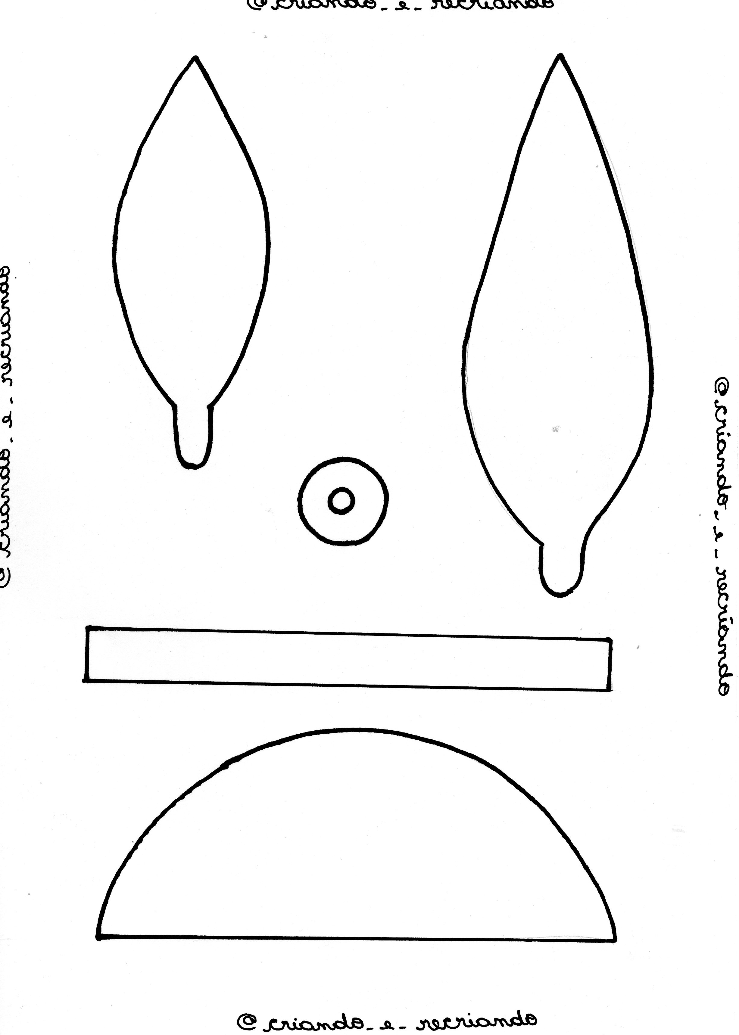 Moldes de Cocar de Índio