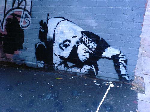 banksy | police | london | ukingdom | mv2007 | graffiti | street art