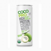 Organic Coconut Water 250ml Can (USDA Organic, EU Organic)