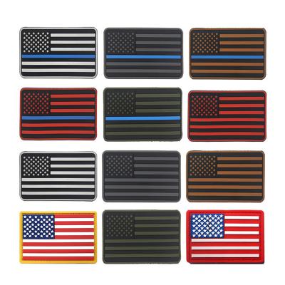 USA Flag PVC Patch