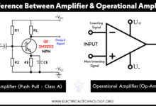 Difference Between Amplifier and Operational Amplifier (Op-Amp)