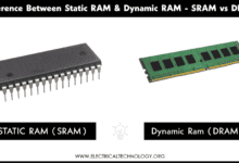 Difference Between Static RAM & Dynamic RAM - SRAM vs DRAM