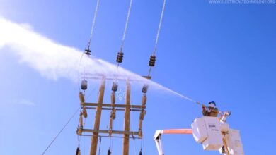 Why is Live Line Washing or Cleaning Done on Energized Power Lines