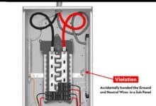 What Happens If You Bond Neutral and Ground in a Subpanel