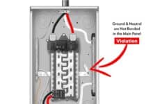 What Happens If You Do not Bond Neutral and Ground in the Main Panel