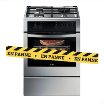 Les pannes fréquentes sur une cuisinière