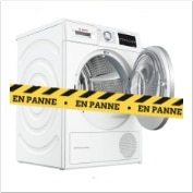 Quelles sont les pannes fréquentes sur un sèche-linge