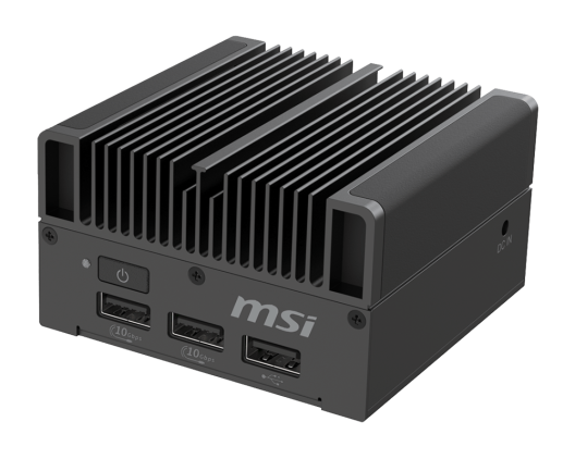 MSI MS-C918S: Compact, Fanless PC with N100 Processor and Versatile Connectivity