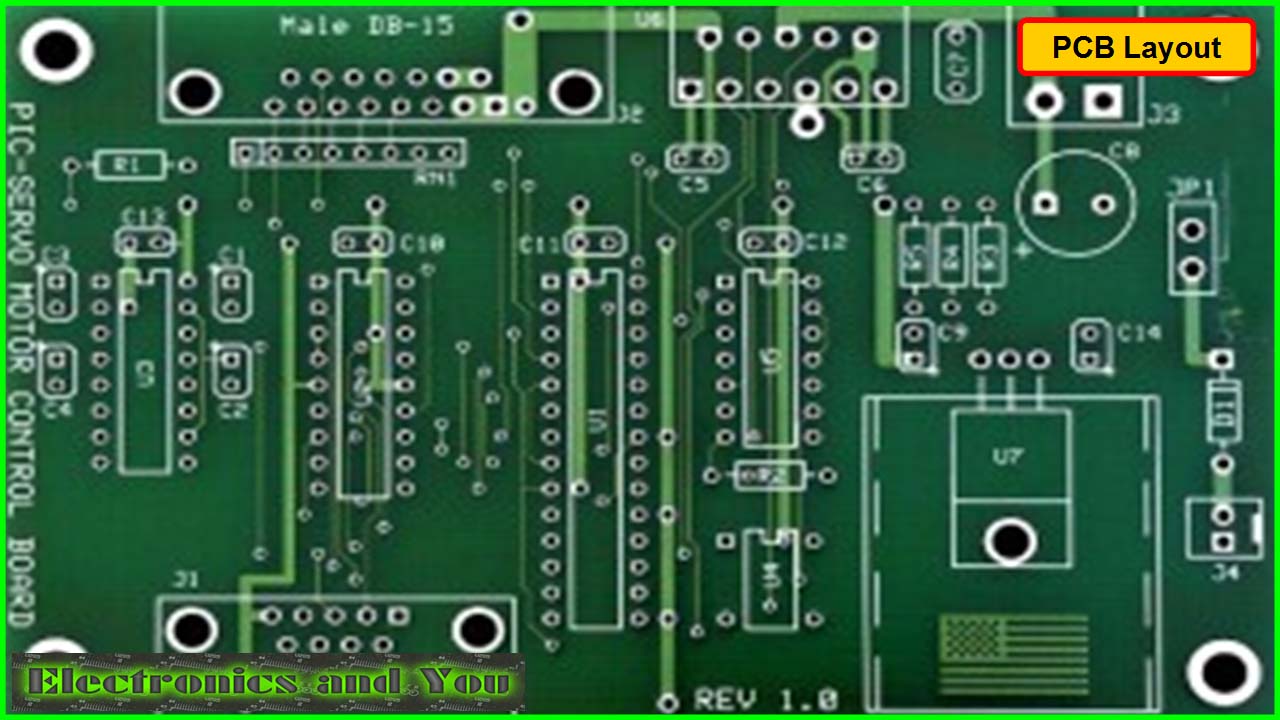 Labeled Diagram Of A Circuit Board