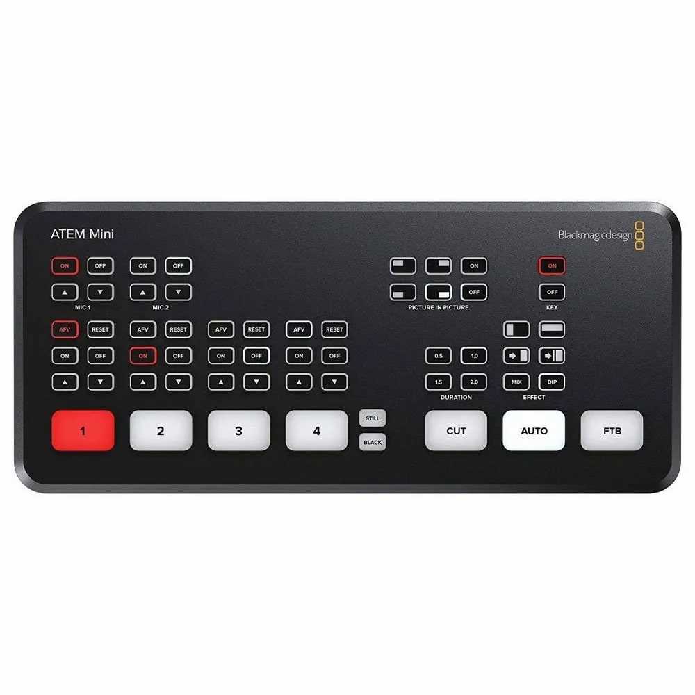 ATEM Mini HDMI Live Video Switcher