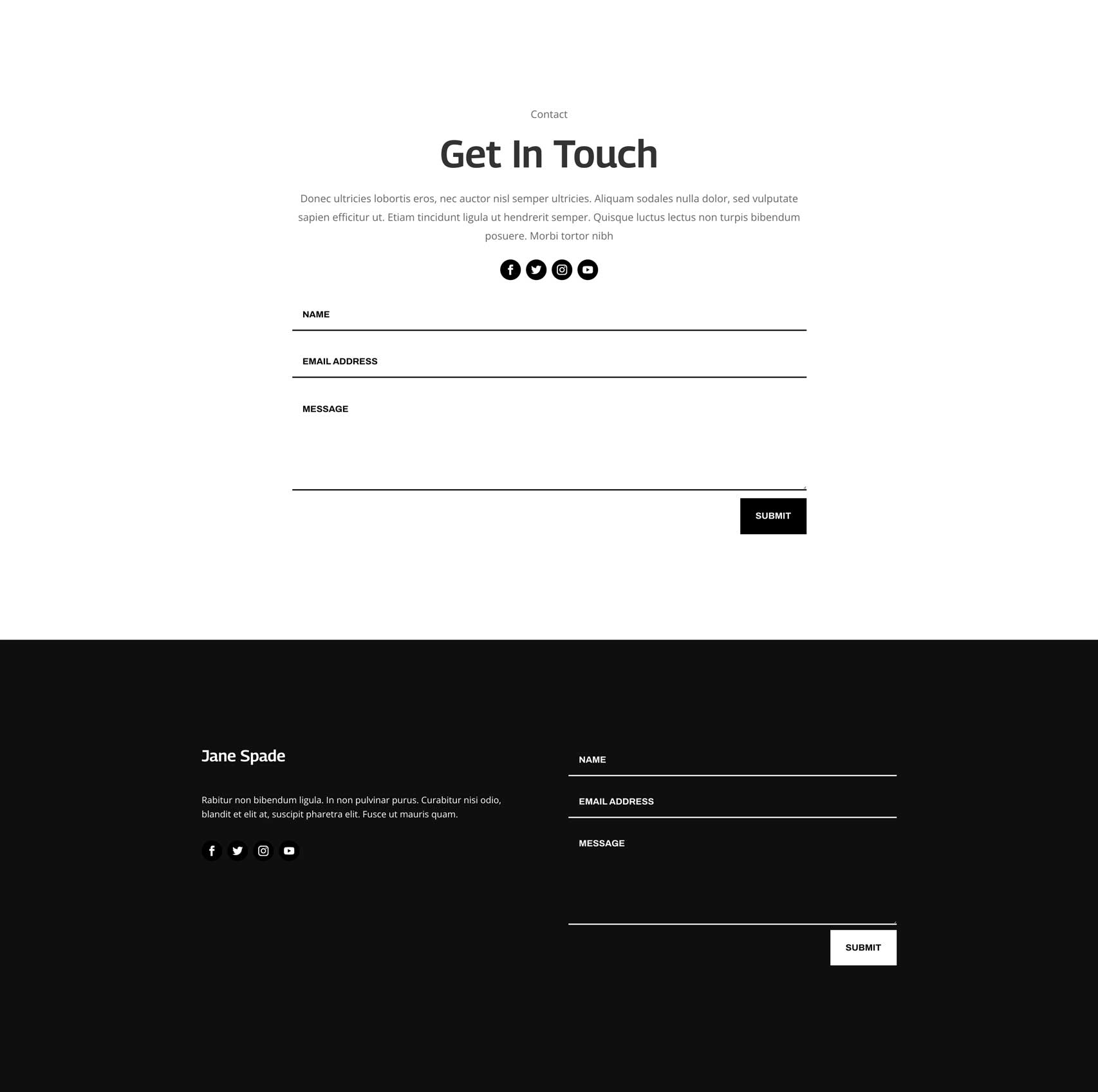 portfolio website