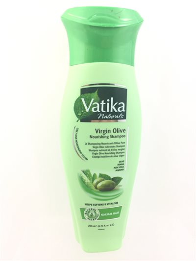 VATIKA VIRGIN OLIVE NURISHING SHAMPOO 200 ML.