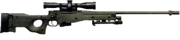 Arctic Warfare sniper rifle