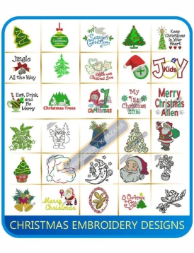 Christmas Embroidery Designs