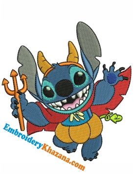 Embroidery Design Horror Character Stitch | Instant Download