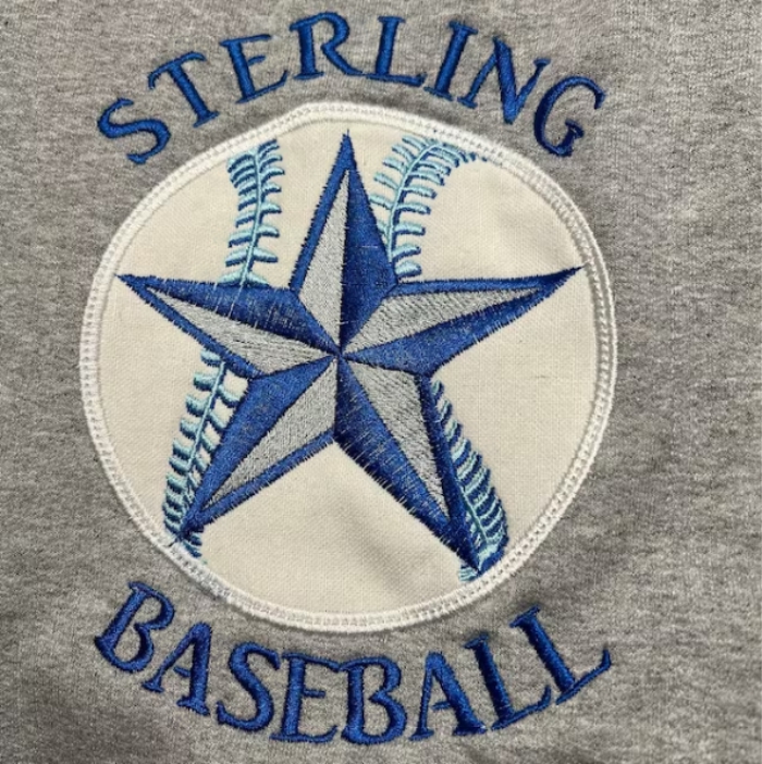 Baseball Stitches Embroidery Design