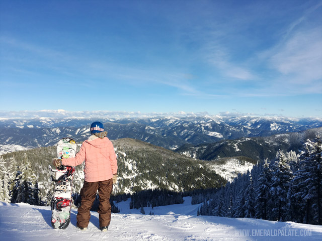 View from top of Silver Mountain Resort