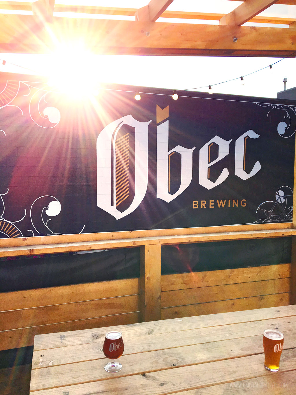 Obec Brewing, one of the best Seattle breweries