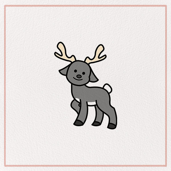 How to Draw a Reindeer Feature